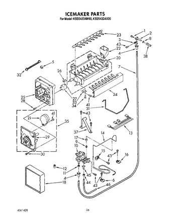 Diagram for KSSS42DAW00