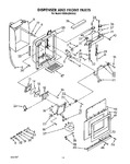 Diagram for 13 - Dispenser And Front