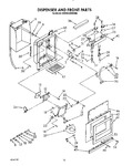 Diagram for 13 - Dispenser And Front