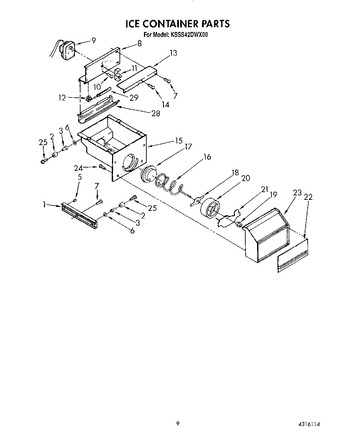 Diagram for KSSS42DWX00