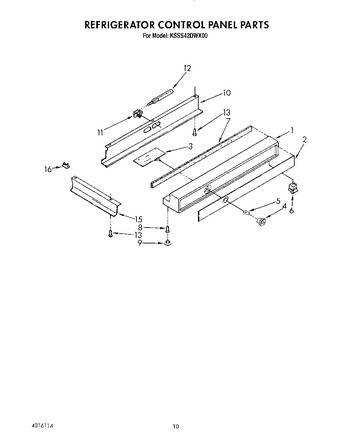 Diagram for KSSS42DWX00