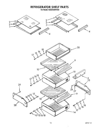 Diagram for KSSS42DWX00