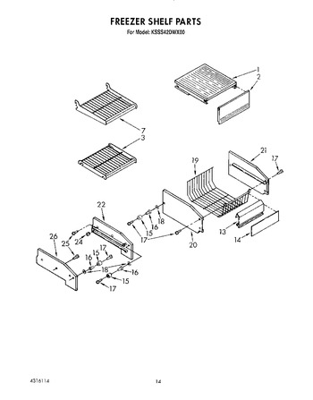 Diagram for KSSS42DWX00