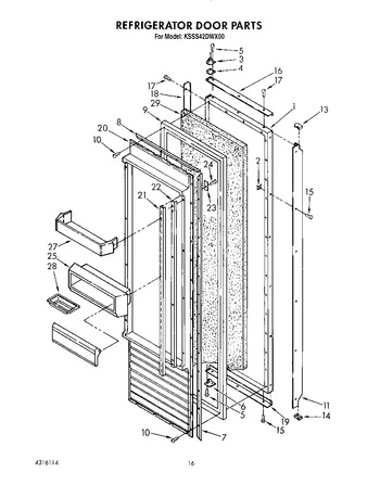 Diagram for KSSS42DWX00