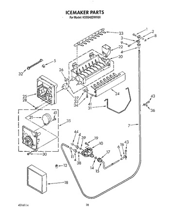 Diagram for KSSS42DWX00