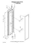 Diagram for 10 - Freezer Door Parts