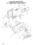 Diagram for 12 - Dispenser Front