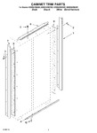 Diagram for 02 - Cabinet Trim Parts