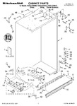 Diagram for 01 - Cabinet Parts