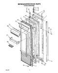 Diagram for 08 - Refrigerator Door