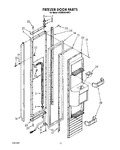 Diagram for 10 - Freezer Door