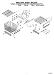 Diagram for 03 - Freezer Shelf Parts