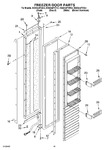 Diagram for 10 - Freezer Door Parts