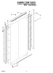 Diagram for 02 - Cabinet Trim Parts