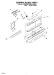 Diagram for 05 - Control Panel Parts