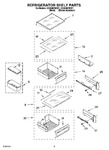 Diagram for 07 - Refrigerator Shelf Parts