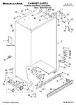 Diagram for 01 - Cabinet Parts