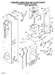 Diagram for 08 - Freezer Liner And Air Flow Parts