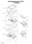 Diagram for 07 - Refrigerator Shelf Parts