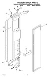 Diagram for 11 - Freezer Door Parts