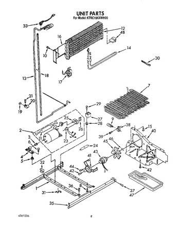 Diagram for KTRC18KXWH00