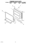 Diagram for 07 - Freezer Door Parts