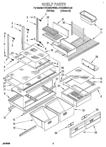 Diagram for KTRC22KBWH00