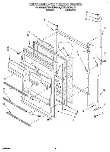 Diagram for KTRD18KAWH10