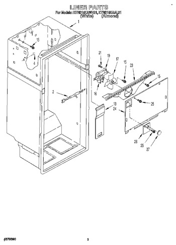 Diagram for KTRD18KAWH21