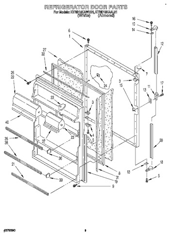 Diagram for KTRD18KAWH21