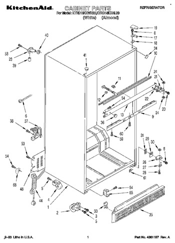 Diagram for KTRD18KXWH20