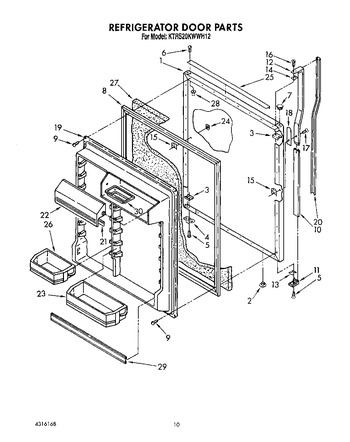 Diagram for KTRS20KWAL12