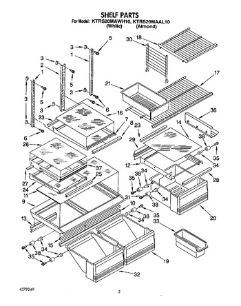 Diagram for KTRS20MAWH10