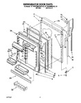 Diagram for 06 - Refrigerator Door