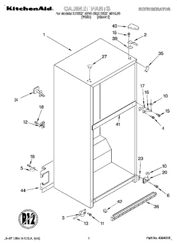 Diagram for KTRS21MFWH00