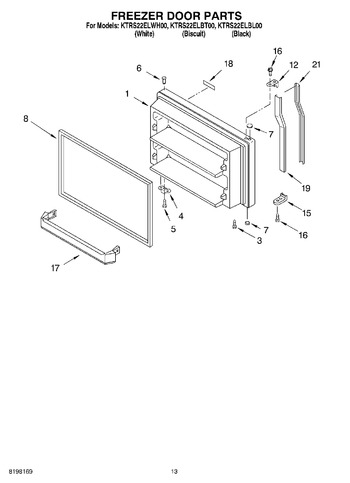 Diagram for KTRS22ELWH00