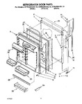 Diagram for 06 - Refrigerator Door