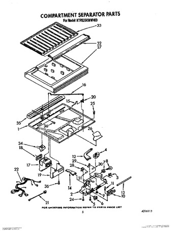 Diagram for KTRS25KWAL00