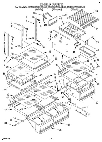 Diagram for KTRS25QAAL00