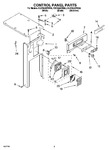 Diagram for 05 - Control Panel Parts