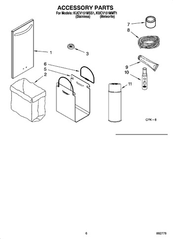 Diagram for KUCV151MSS1