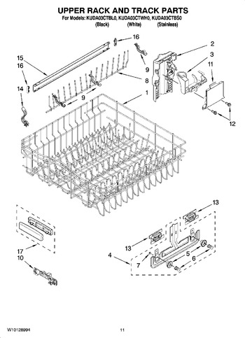 Diagram for KUDA03CTBS0