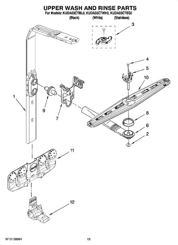 Diagram for KUDA03CTBS0