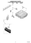 Diagram for 11 - Lower Rack Parts, Optional Parts (not Included)