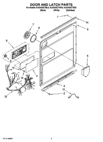 Diagram for KUDA03CTBS0