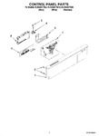 Diagram for 02 - Control Panel Parts