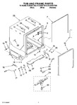 Diagram for 07 - Tub And Frame Parts