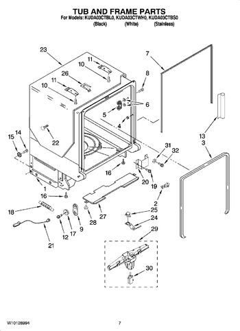 Diagram for KUDA03CTBS0