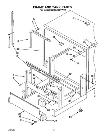 Diagram for KUDA220TWH6