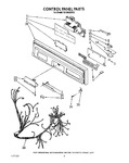 Diagram for 04 - Control Panel, Lit/optional